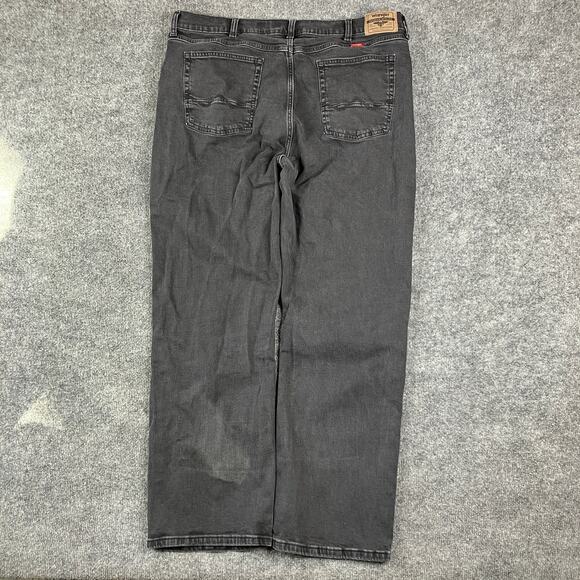 Wrangler Men's Bootcut Jeans - Dark Gray - Picture 8 of 10